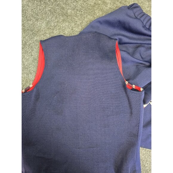 Girl's Team Leader Size M Cheer Outfit 2 Piece Red Blue Texas made in USA - Picture 9 of 9